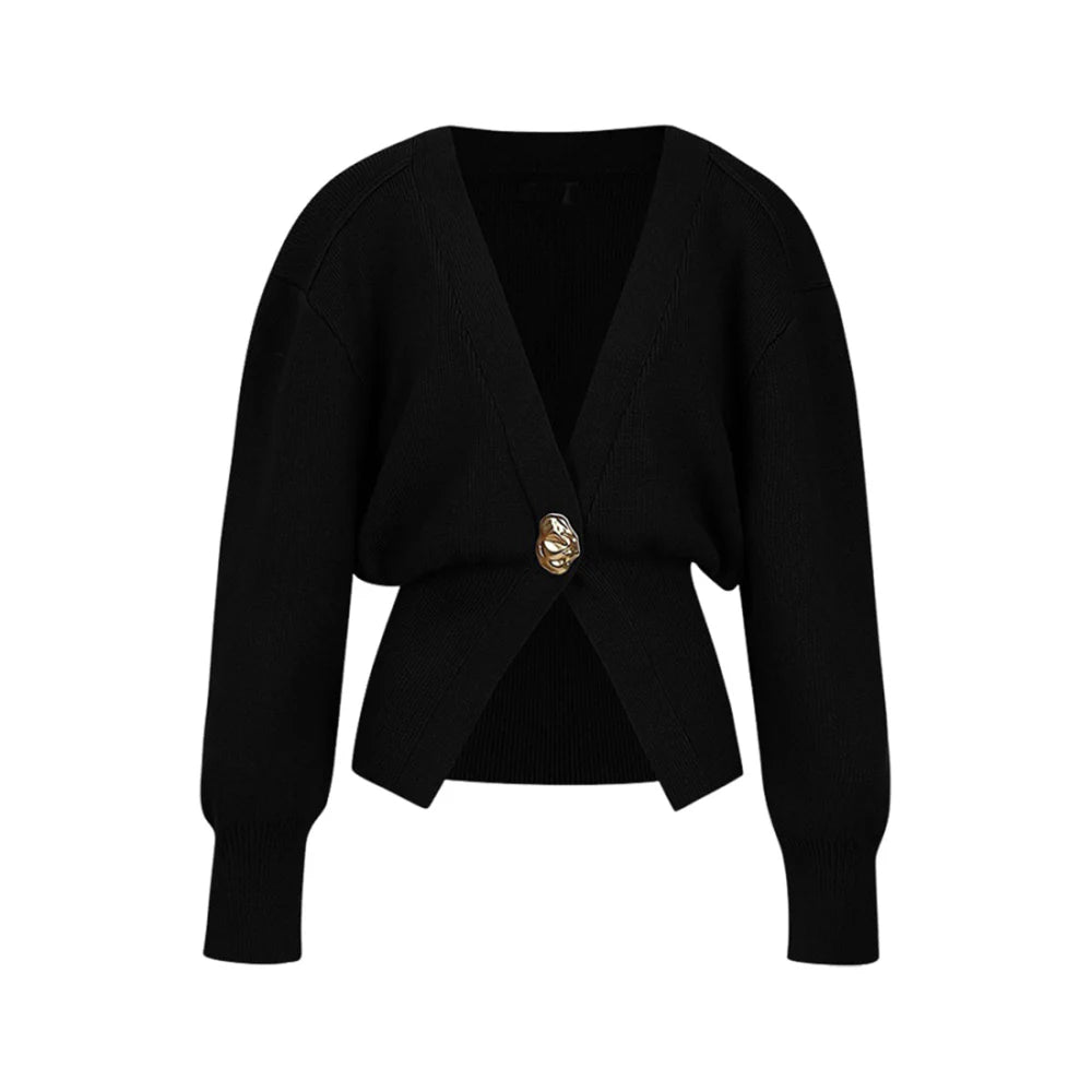 Maya - Strickjacke mit ungewöhnlichen Knöpfen