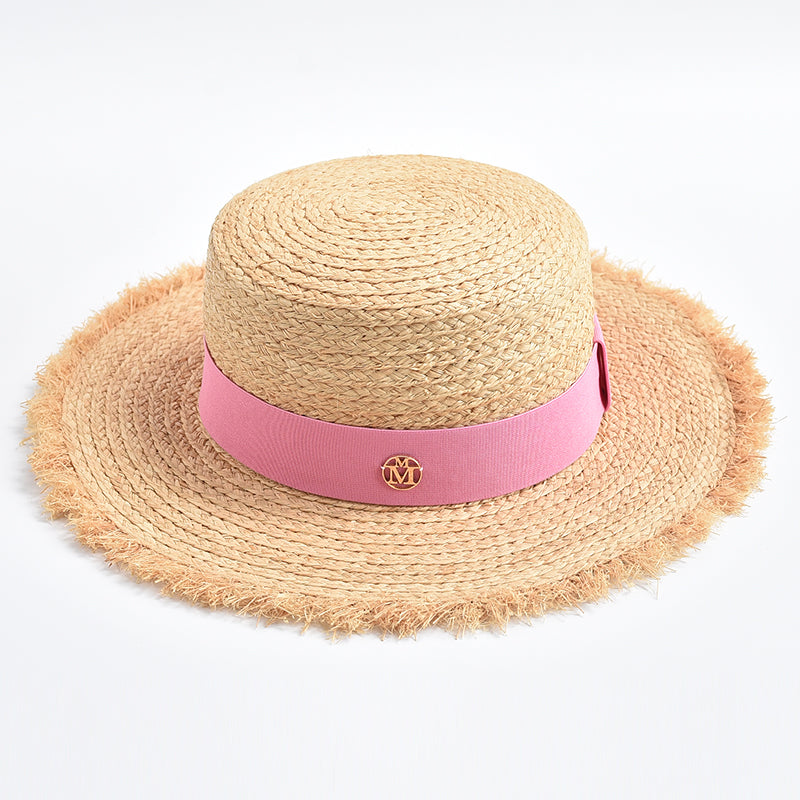 Boho Summer Strohhut mit Fransen