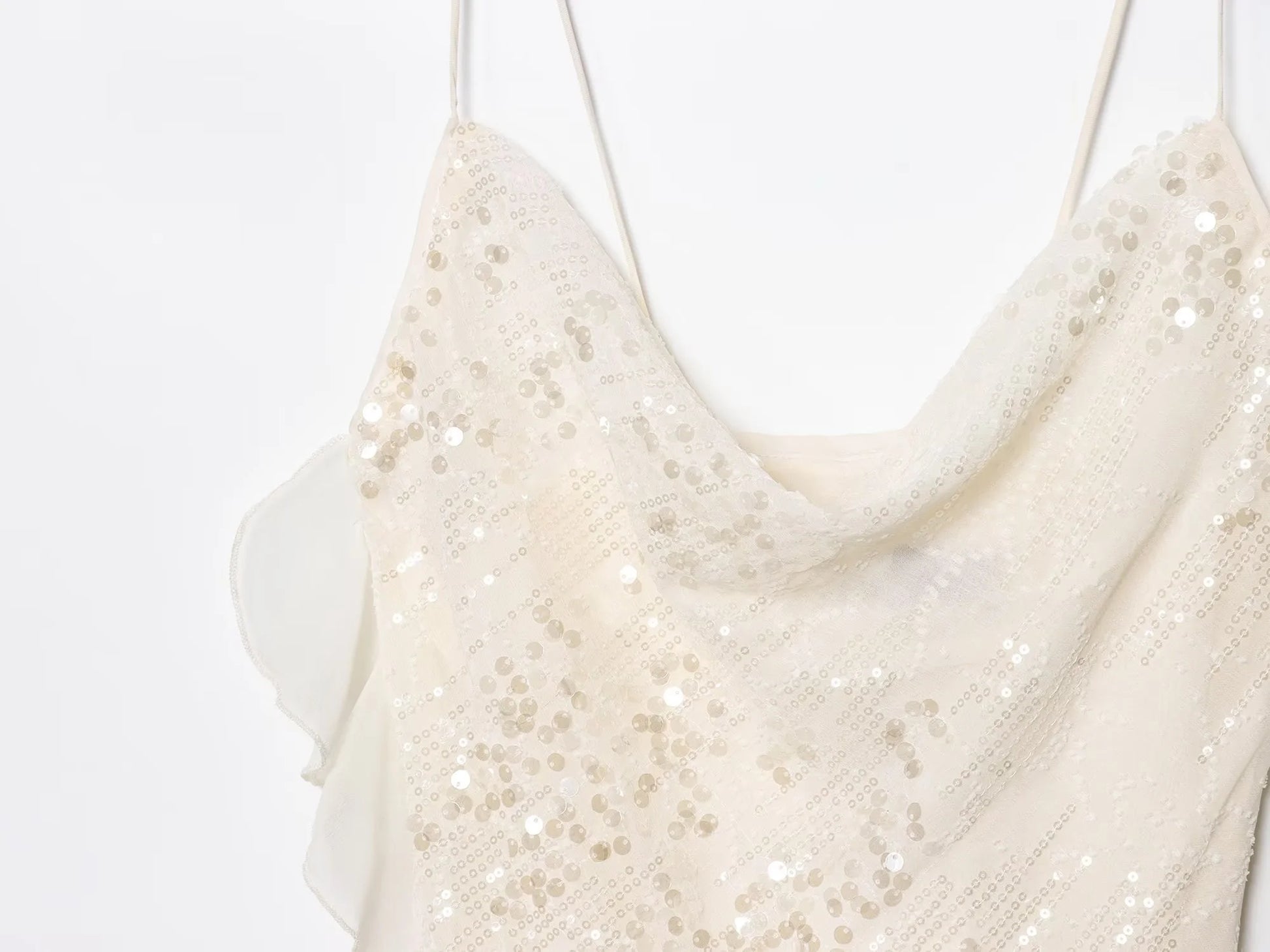 Glamouröses Stufen-Minikleid