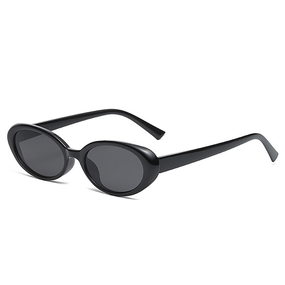 Elegante Retro-Ovale Sonnenbrille
