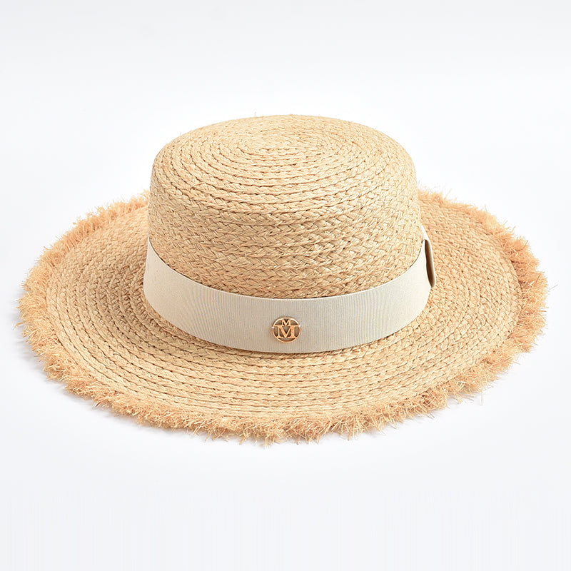 Boho Summer Strohhut mit Fransen