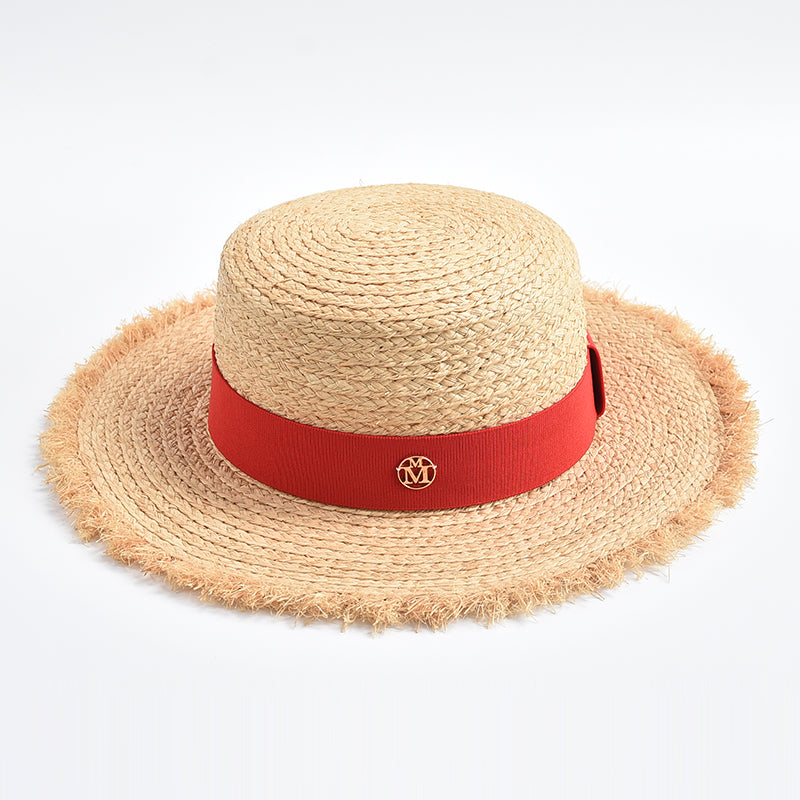 Boho Summer Strohhut mit Fransen
