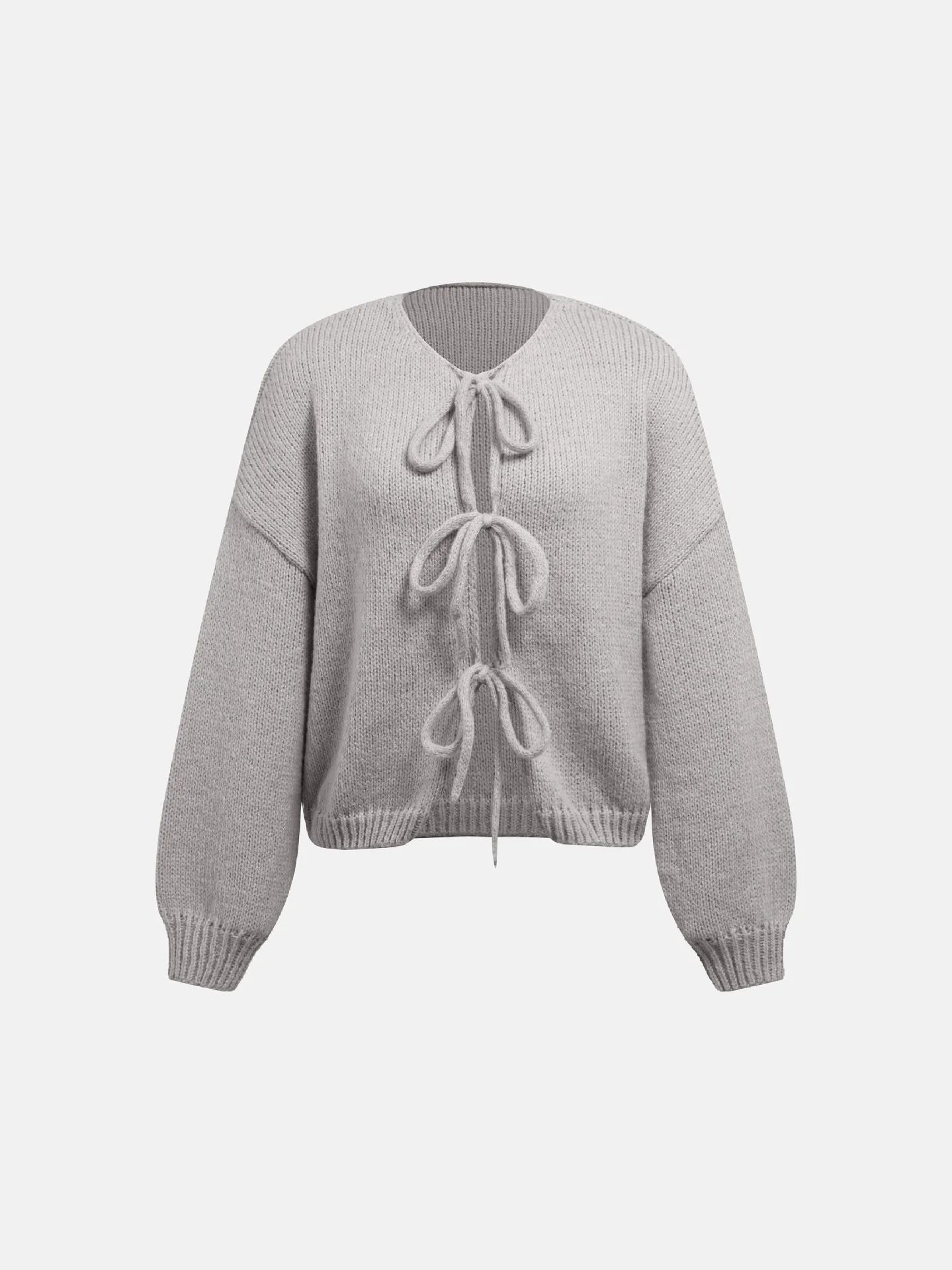 Holly - Eleganter Damen-Strickjackenpullover