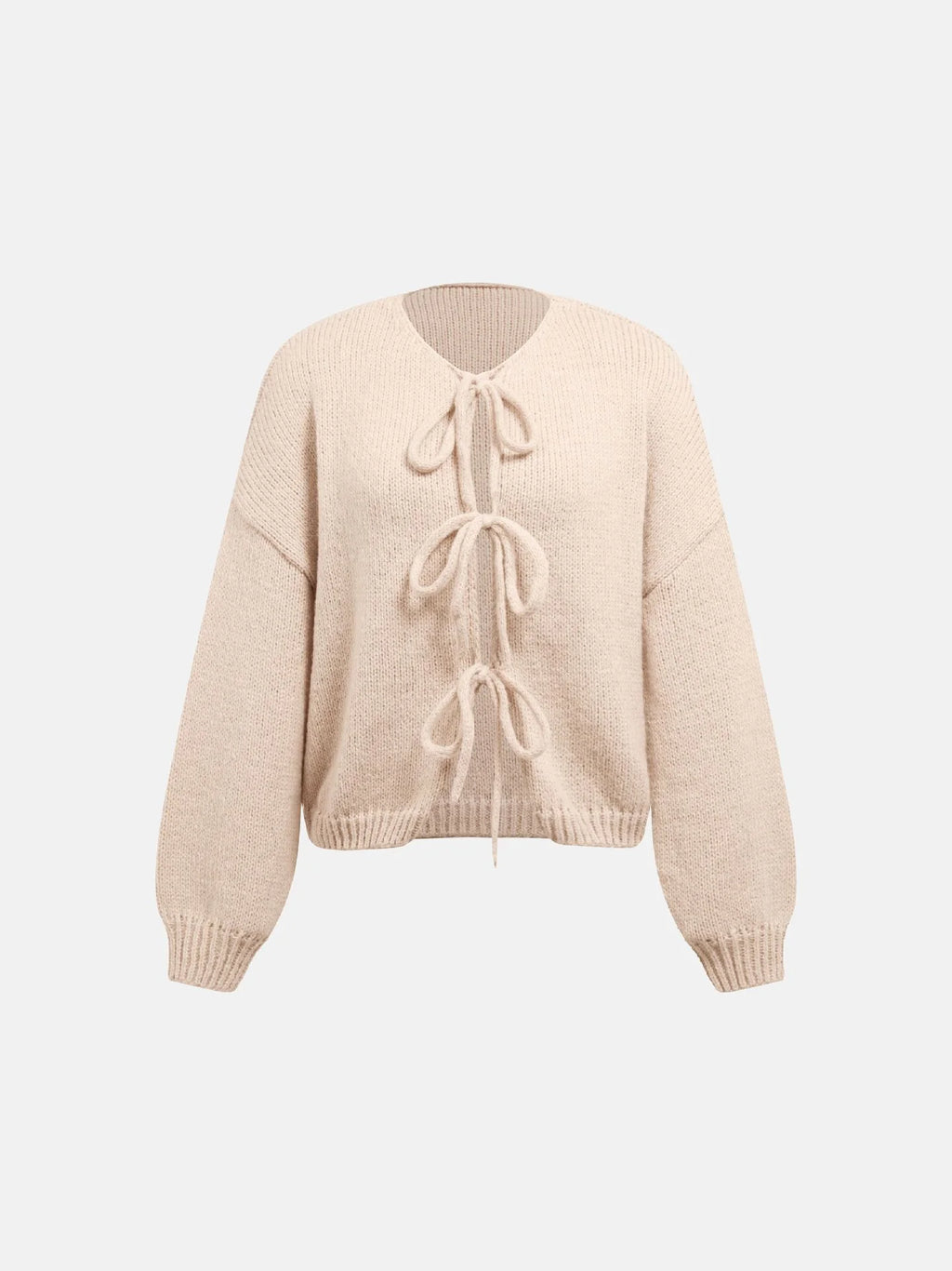 Holly - Eleganter Damen-Strickjackenpullover