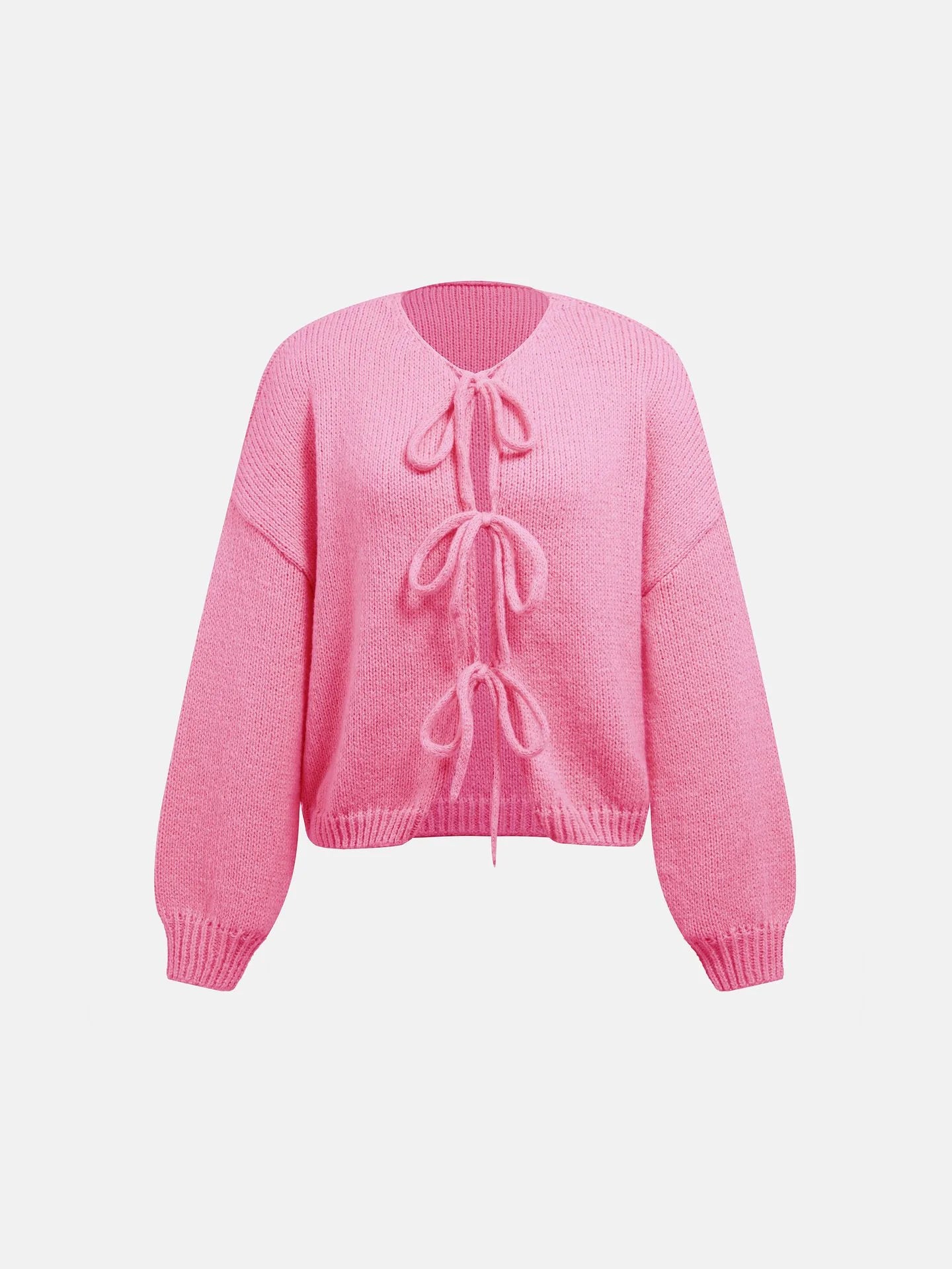Holly - Eleganter Damen-Strickjackenpullover