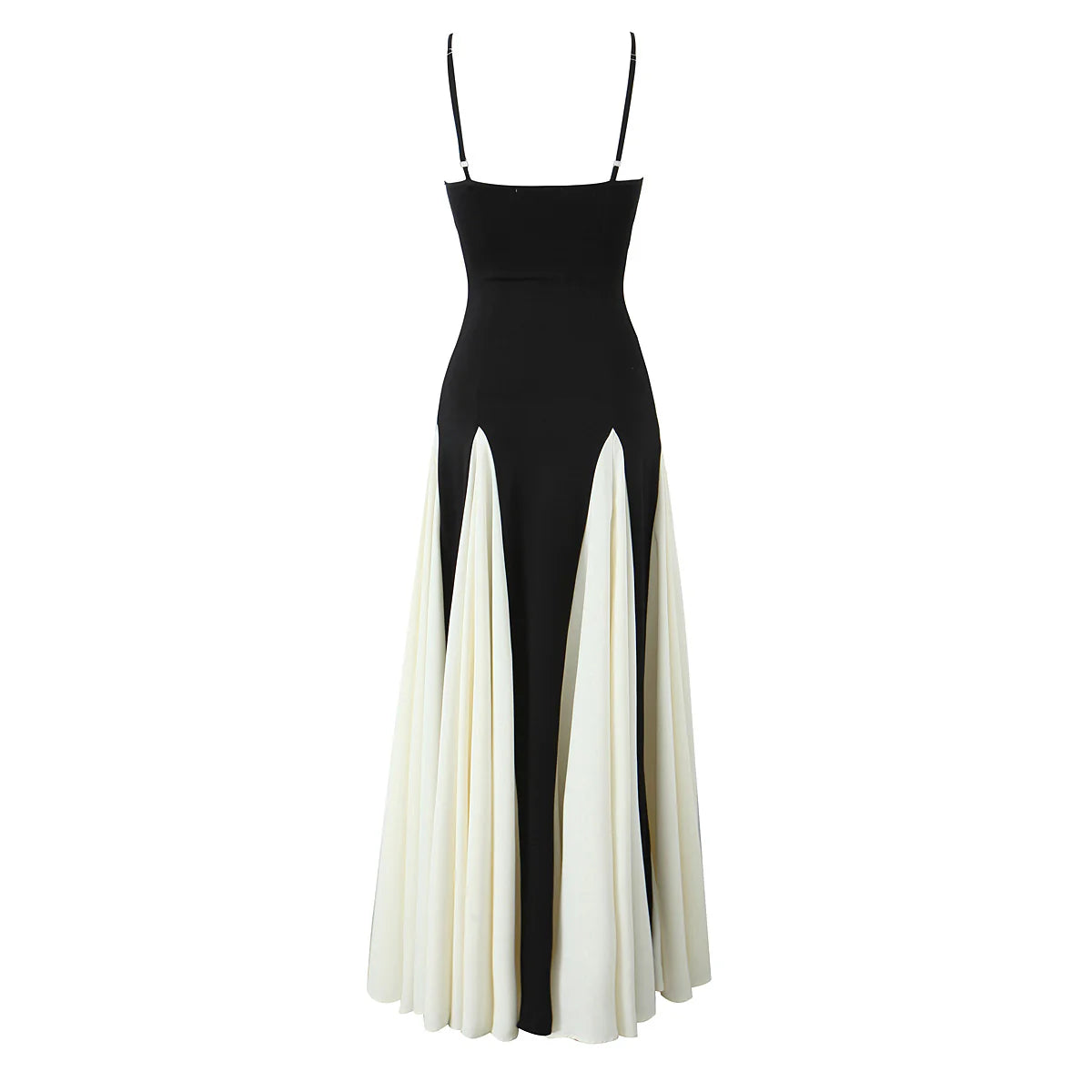 Elegantes, ärmelloses Kleid mit V-Ausschnitt