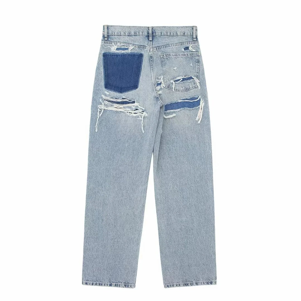 Tori - Jeans mit hoher Taille