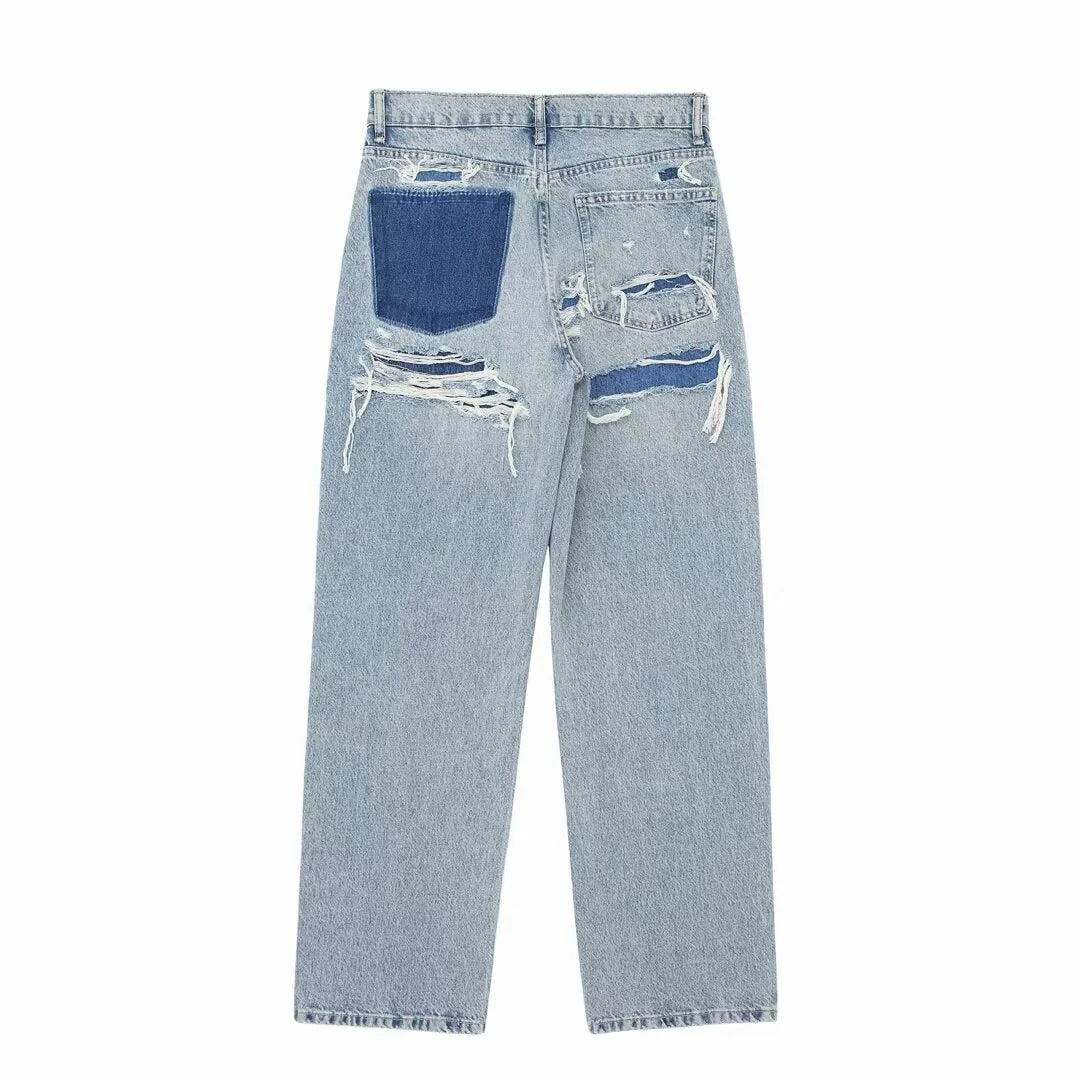 Tori - Jeans mit hoher Taille