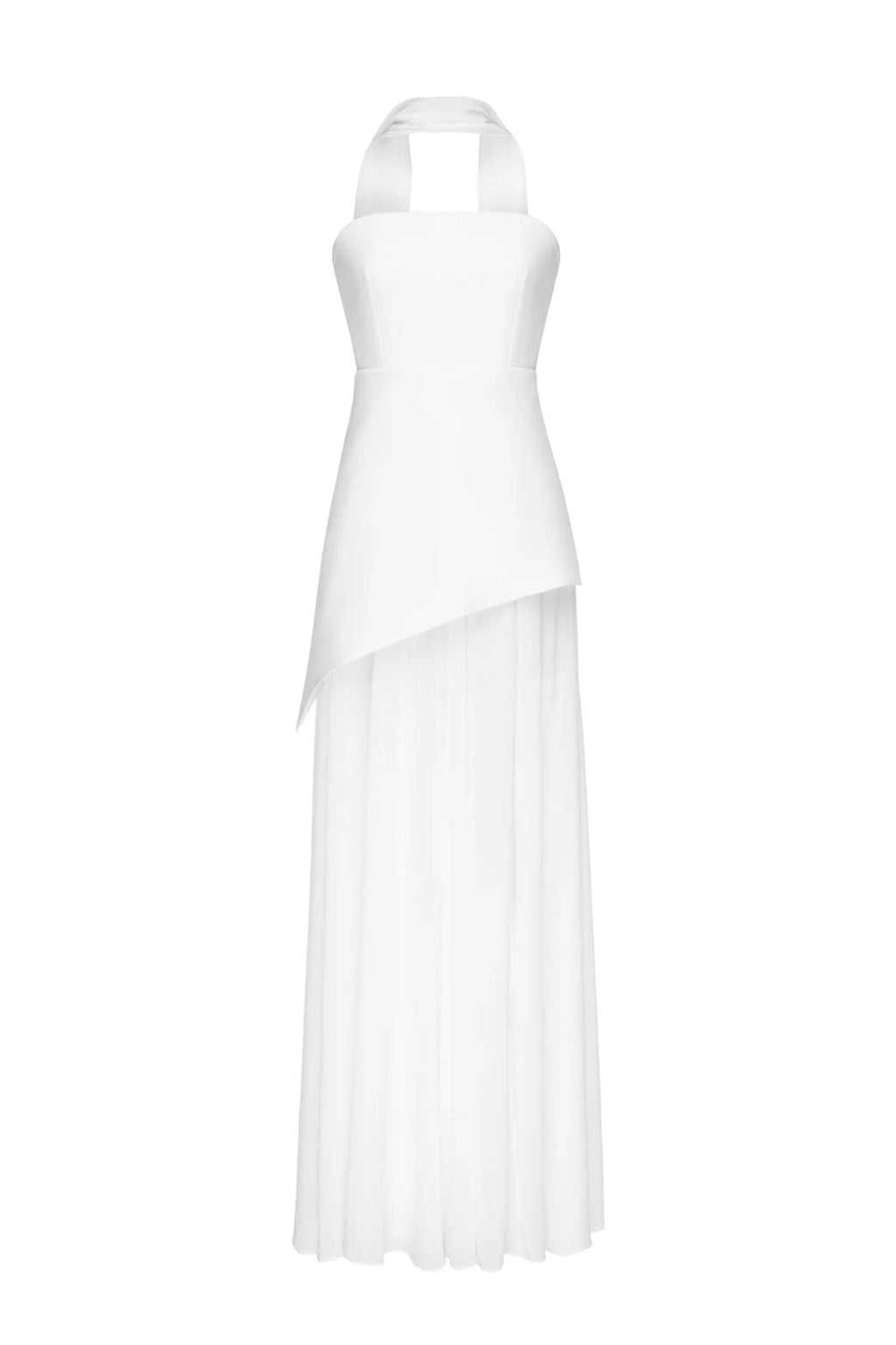 Elisse - Combhasaki Elegantes Maxikleid mit hohem Schlitz