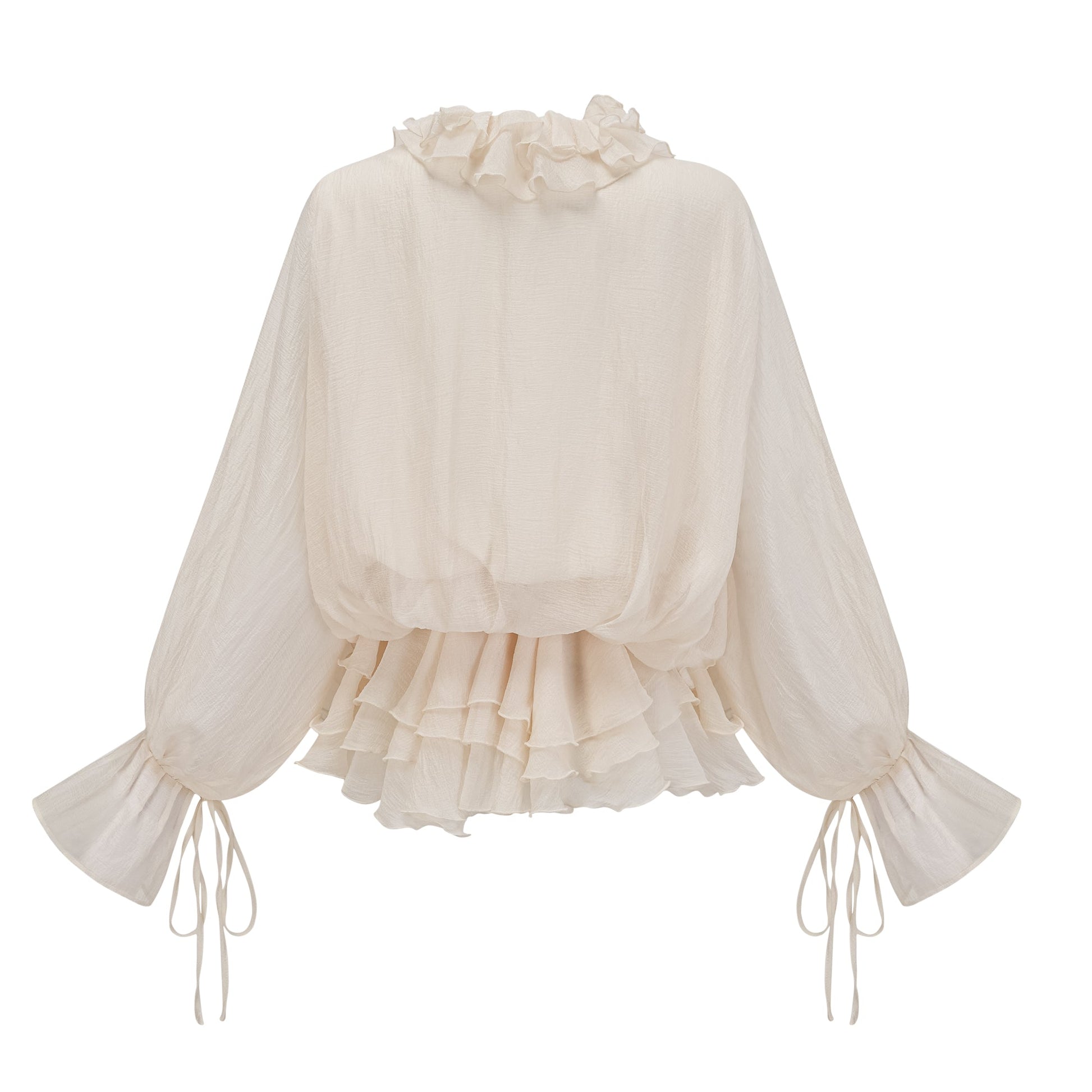Romantisches Stufen-Minikleid mit Off-Shoulder