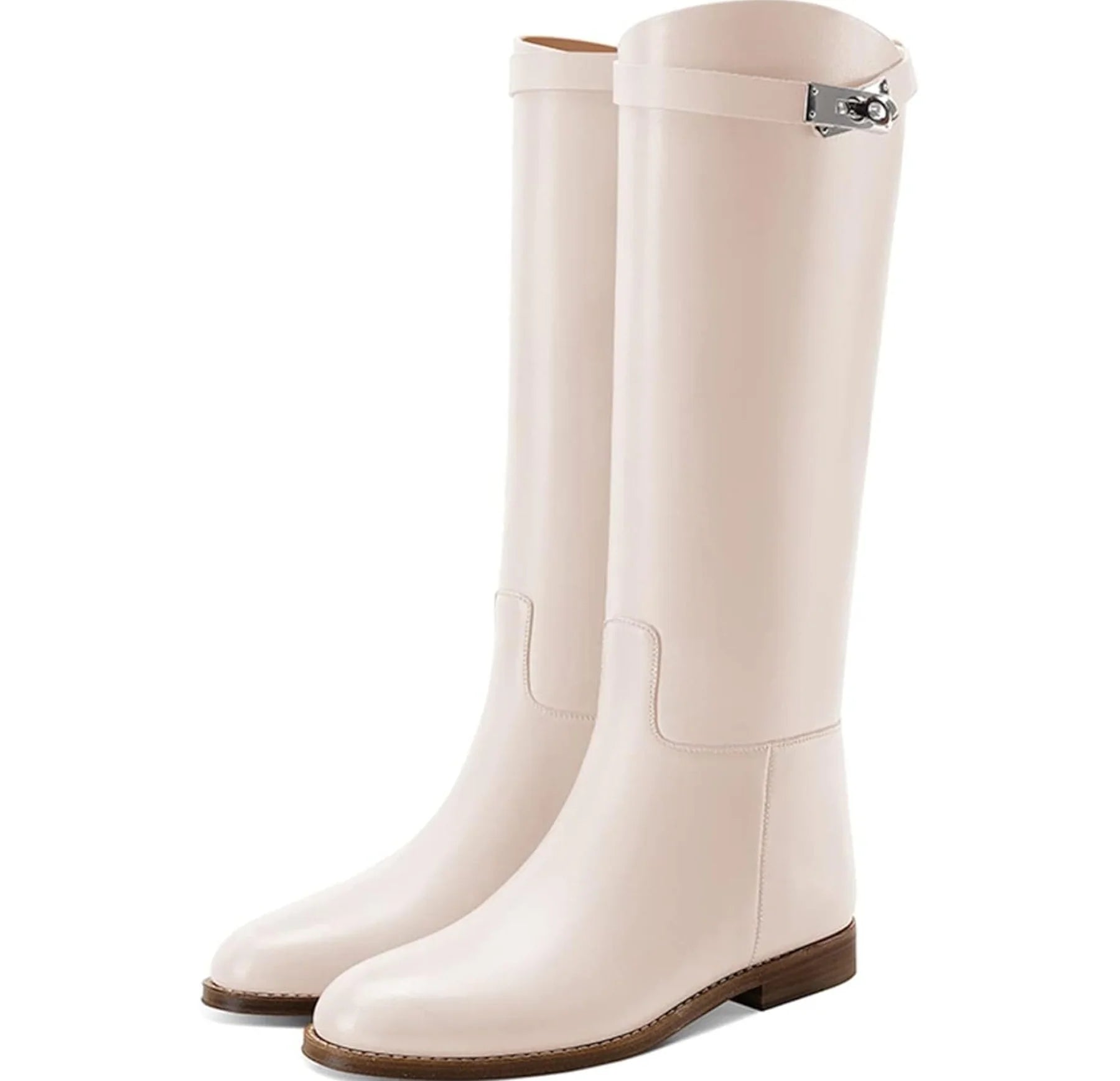 Claire - Kniehohe Reitstiefel im Western-Stil